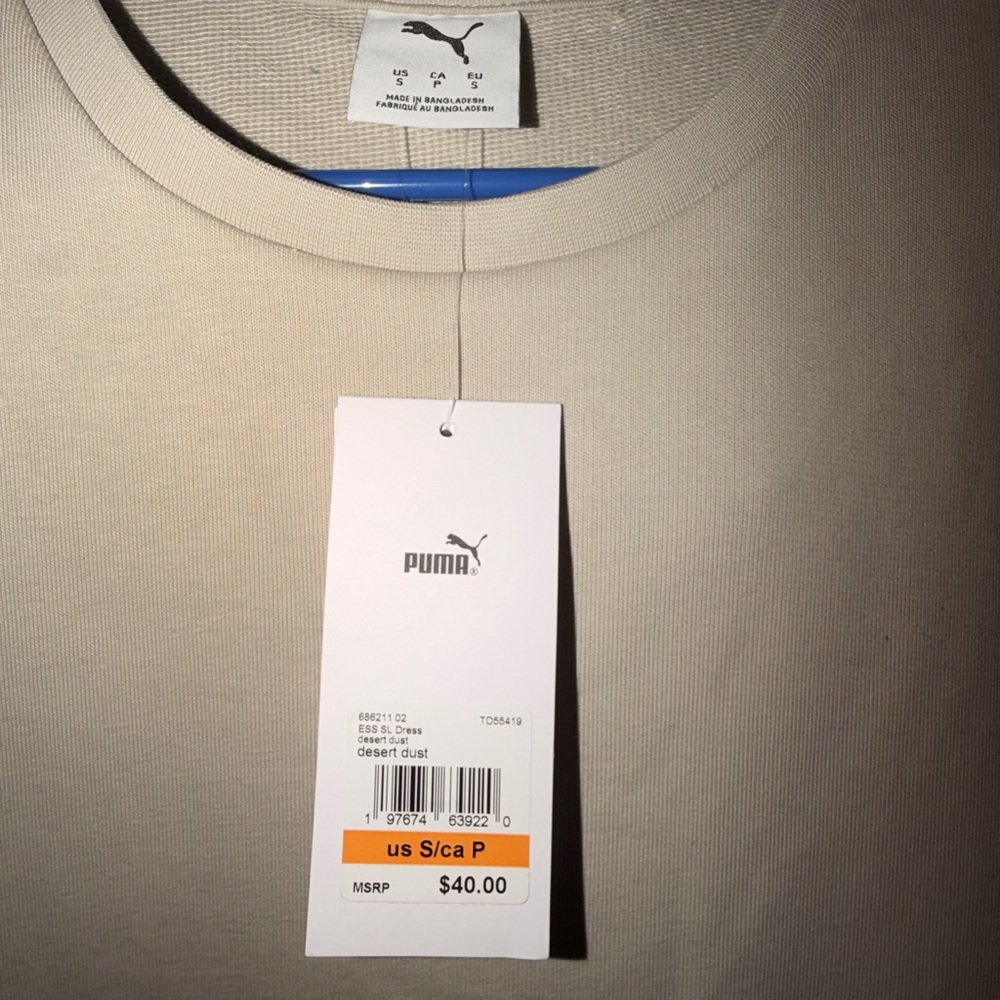 Puma Cream Mini Dress - Picture 3 of 6